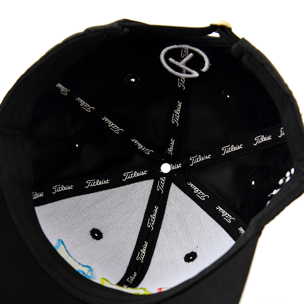 タイトリストTitleist ゴルフキャップ プレーヤーズ ボールマーカーキャップ マーク付き ユニセックス ブラック ホワイト ネイビー