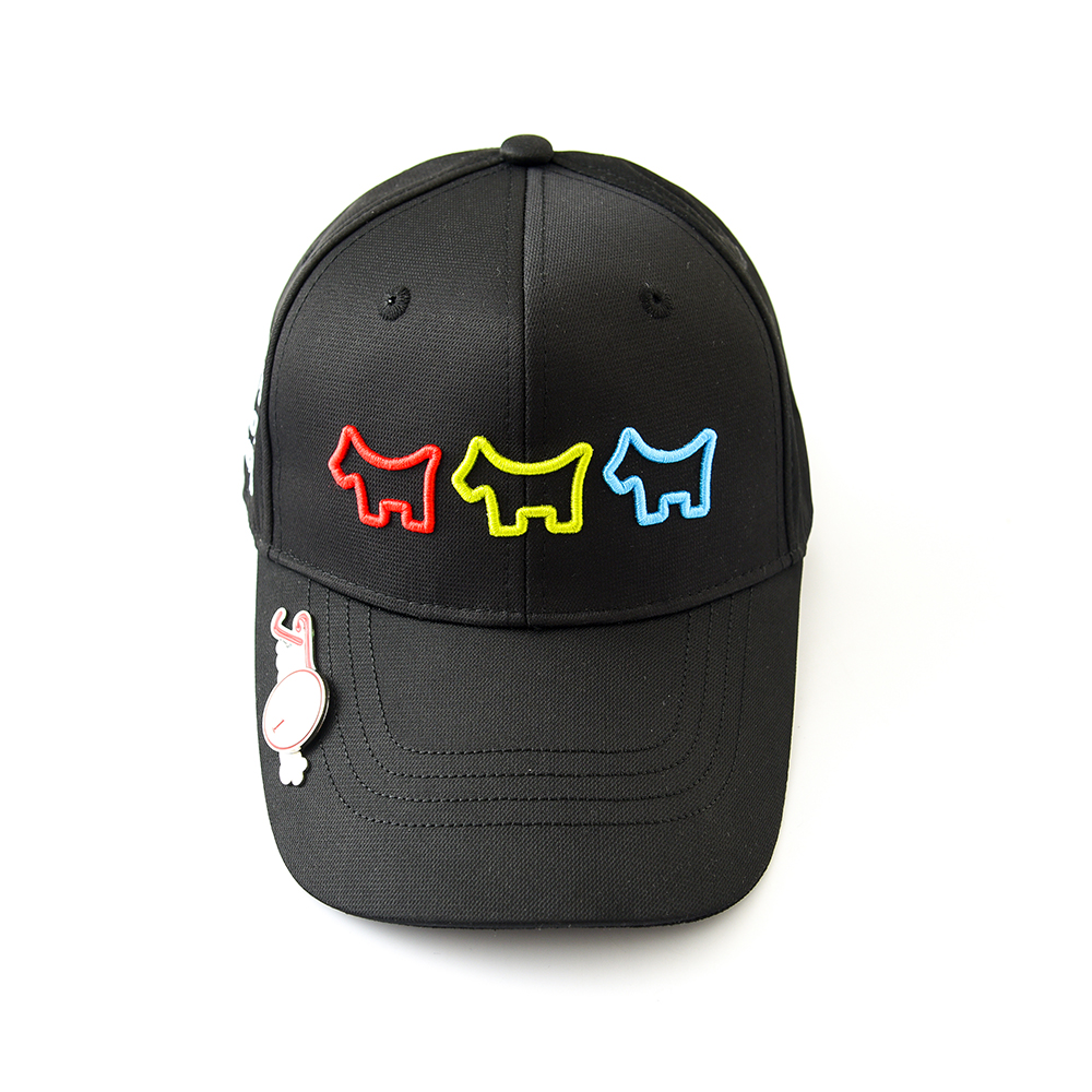 タイトリストTitleist ゴルフキャップ プレーヤーズ ボールマーカーキャップ マーク付き ユニセックス ブラック ホワイト ネイビー