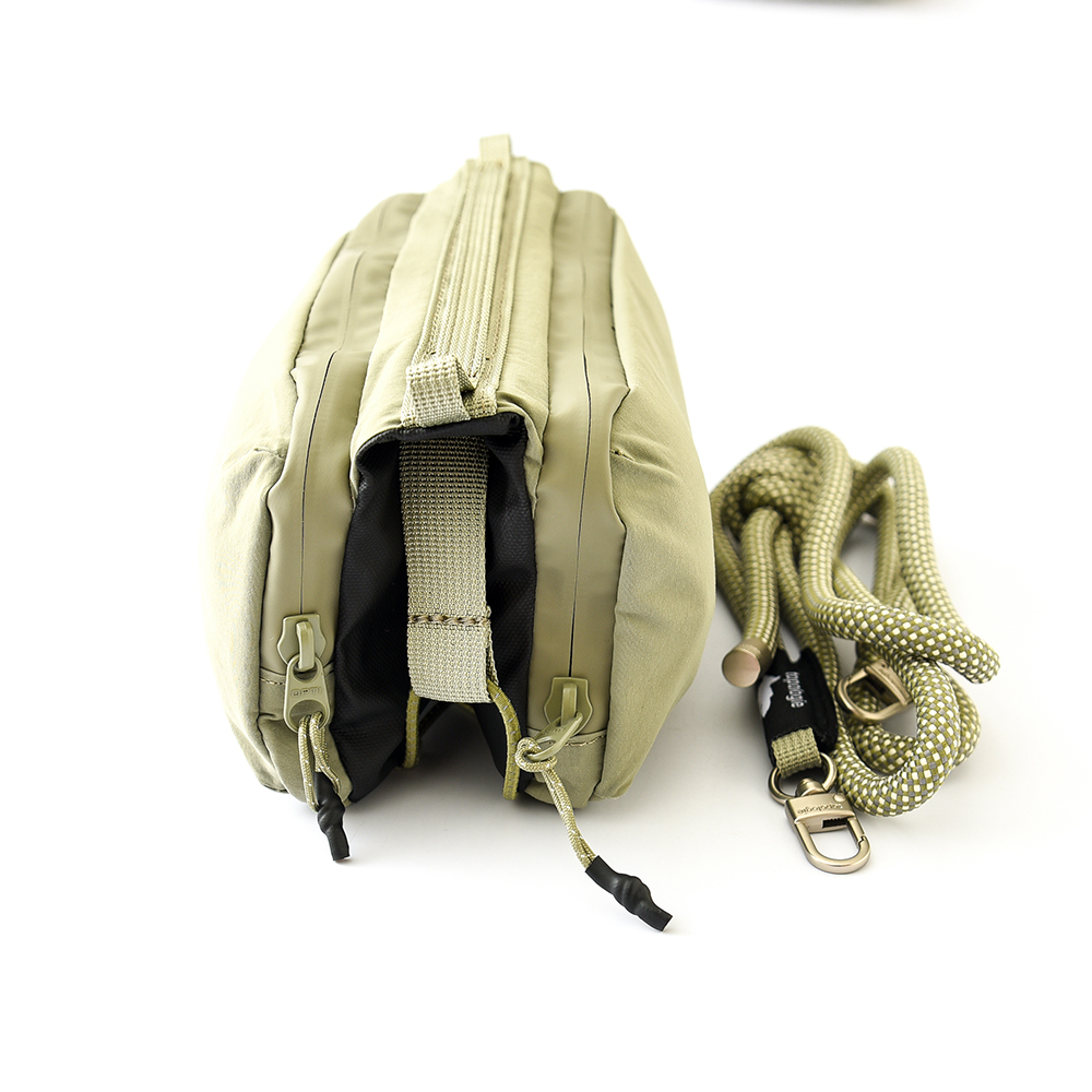 MAISON KITSUNE x TOPOLOGIE トポロジー メゾンキツネ  Bottle Sacoche ボトルサコッシュ ナイロンバッグト ショルダーバッグ バッグ