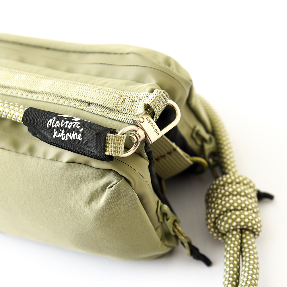 MAISON KITSUNE x TOPOLOGIE トポロジー メゾンキツネ  Bottle Sacoche ボトルサコッシュ ナイロンバッグト ショルダーバッグ バッグ