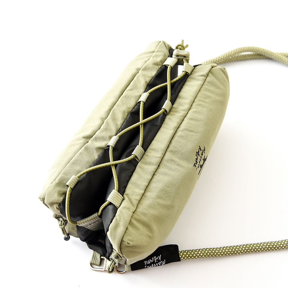 MAISON KITSUNE x TOPOLOGIE トポロジー メゾンキツネ  Bottle Sacoche ボトルサコッシュ ナイロンバッグト ショルダーバッグ バッグ