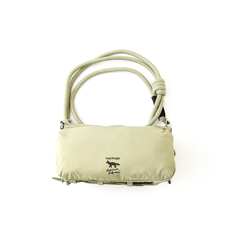 MAISON KITSUNE x TOPOLOGIE トポロジー メゾンキツネ  Bottle Sacoche ボトルサコッシュ ナイロンバッグト ショルダーバッグ バッグ