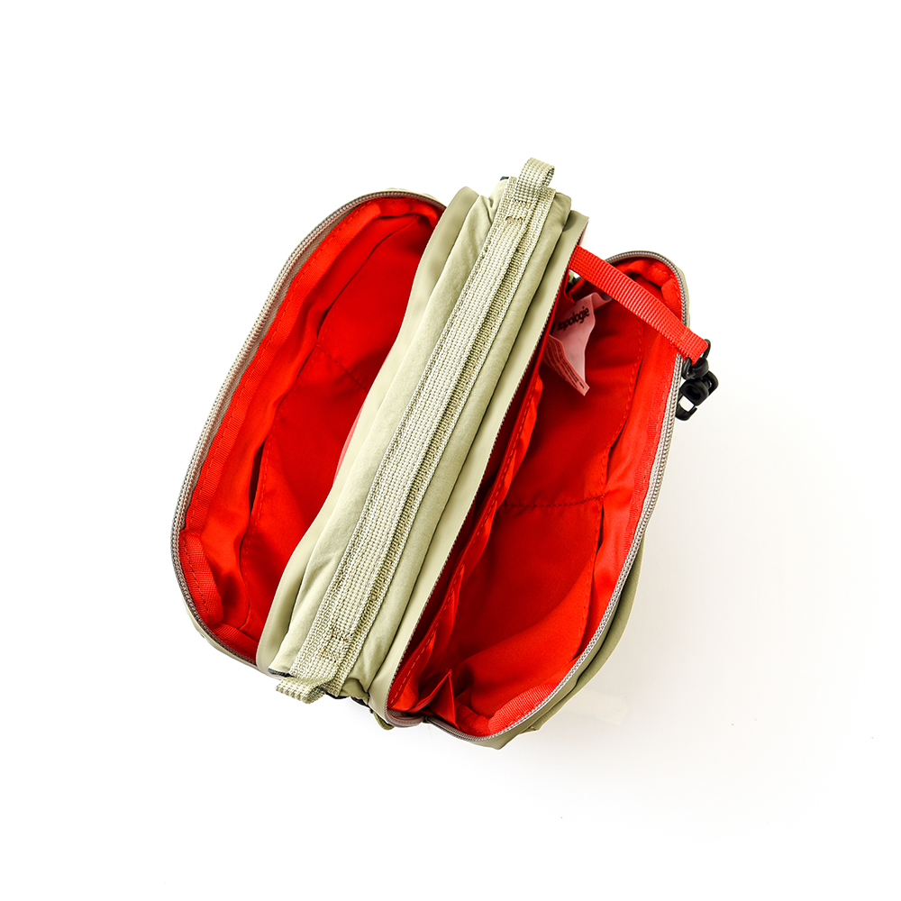 MAISON KITSUNE x TOPOLOGIE トポロジー メゾンキツネ  Bottle Sacoche ボトルサコッシュ ナイロンバッグト ショルダーバッグ バッグ