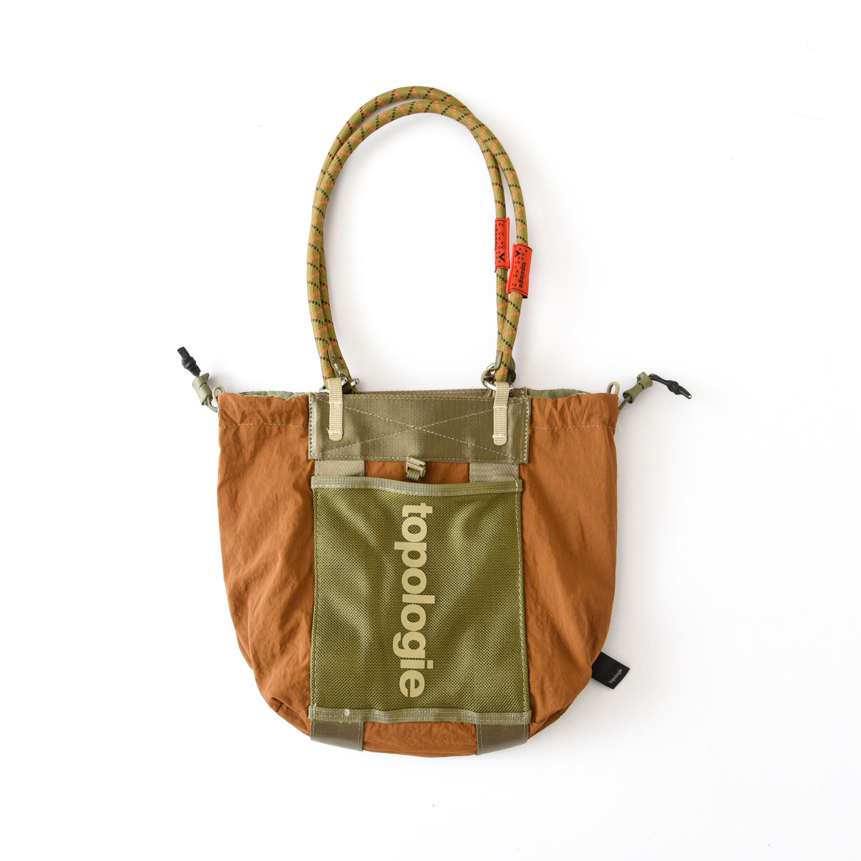 Topologie トポロジー トートバッグ リバーシブル 大容量 ショルダー付き 両面使用 多機能トート ナイロン製