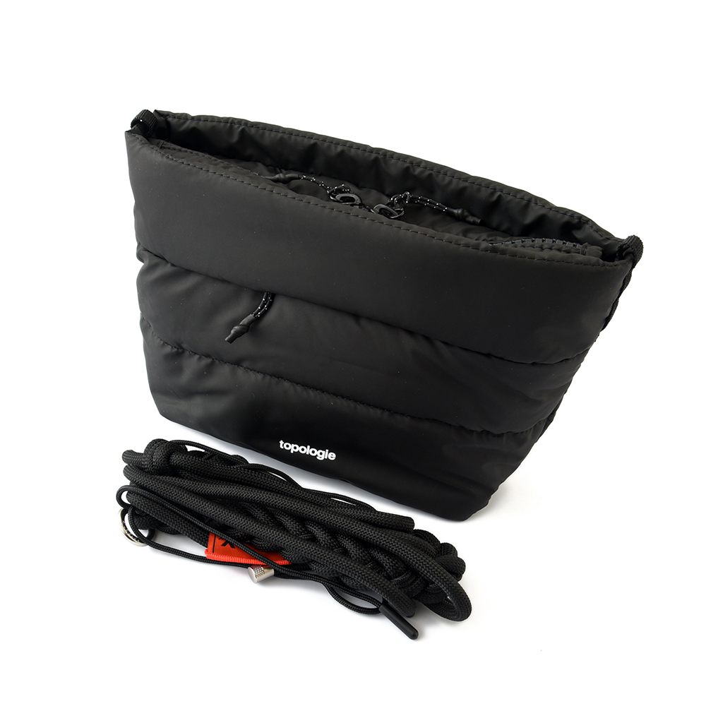 Topologie トポロジー Besace べサス ショルダーバッグ ボディバッグ ストラップ付き スタイリッシュ  レディース メンズ ブラック オフホワイト モスグリーン