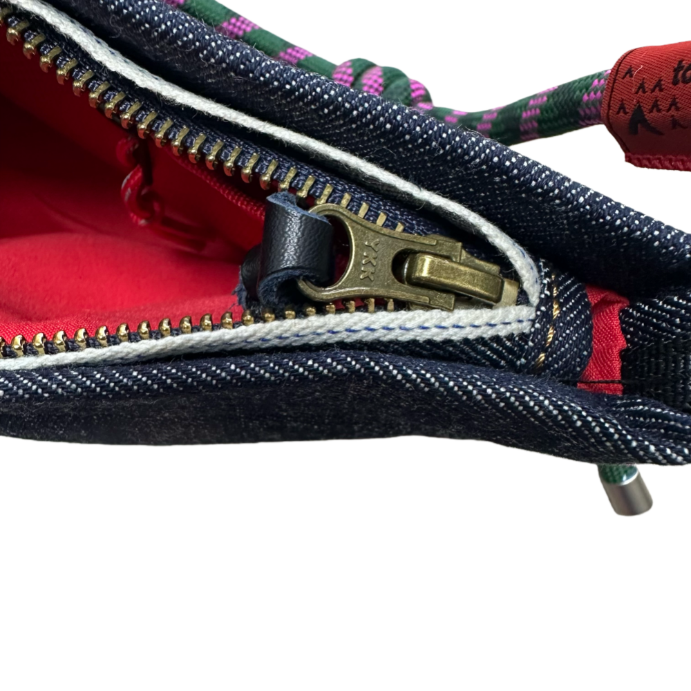 A.P.C. x Topologie Besace トポロジー クロスボディバッグ ショルダーバッグ ベサス バッグ ストラップ付き デニム メンズ レディース　