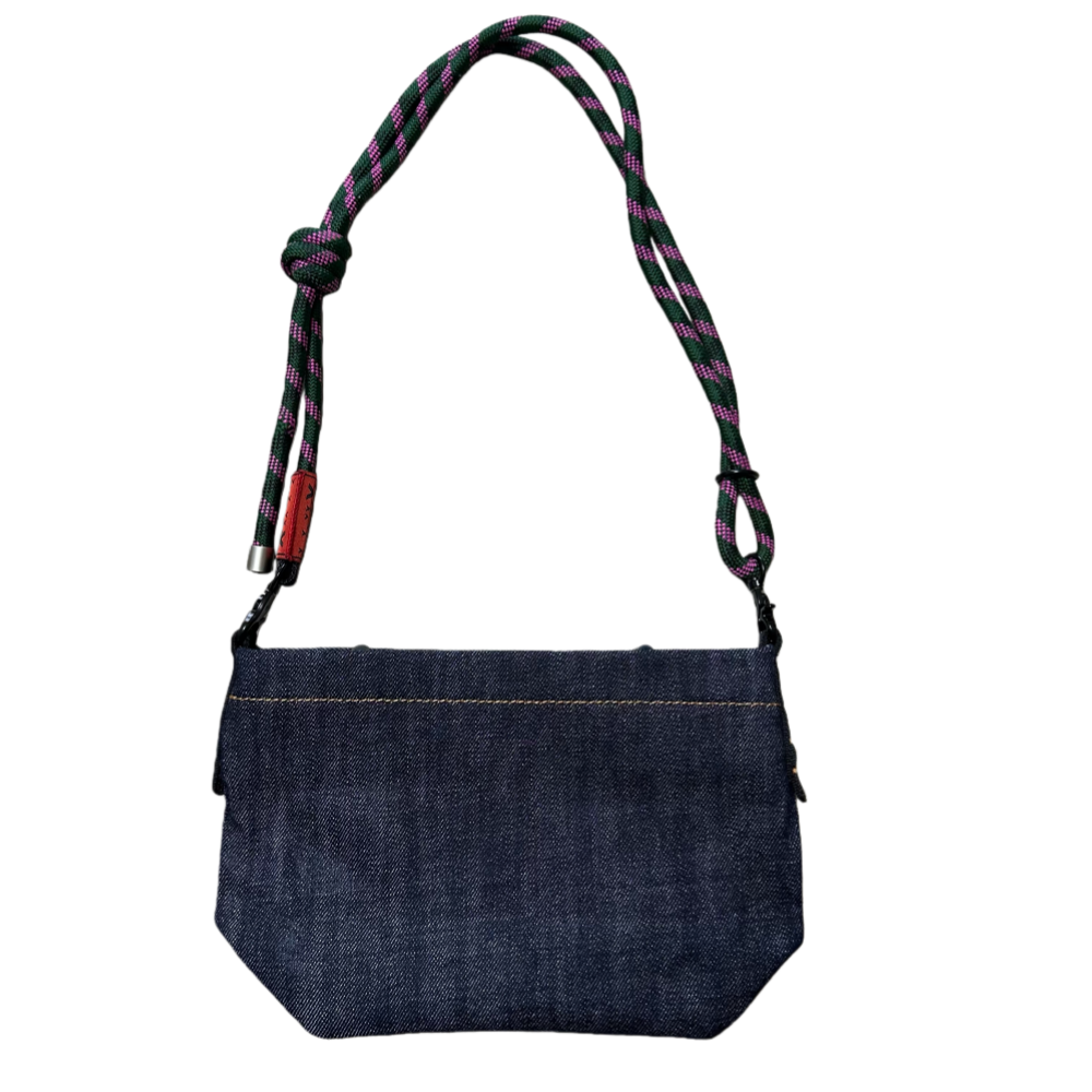 A.P.C. x Topologie Besace トポロジー クロスボディバッグ ショルダーバッグ ベサス バッグ ストラップ付き デニム メンズ レディース　