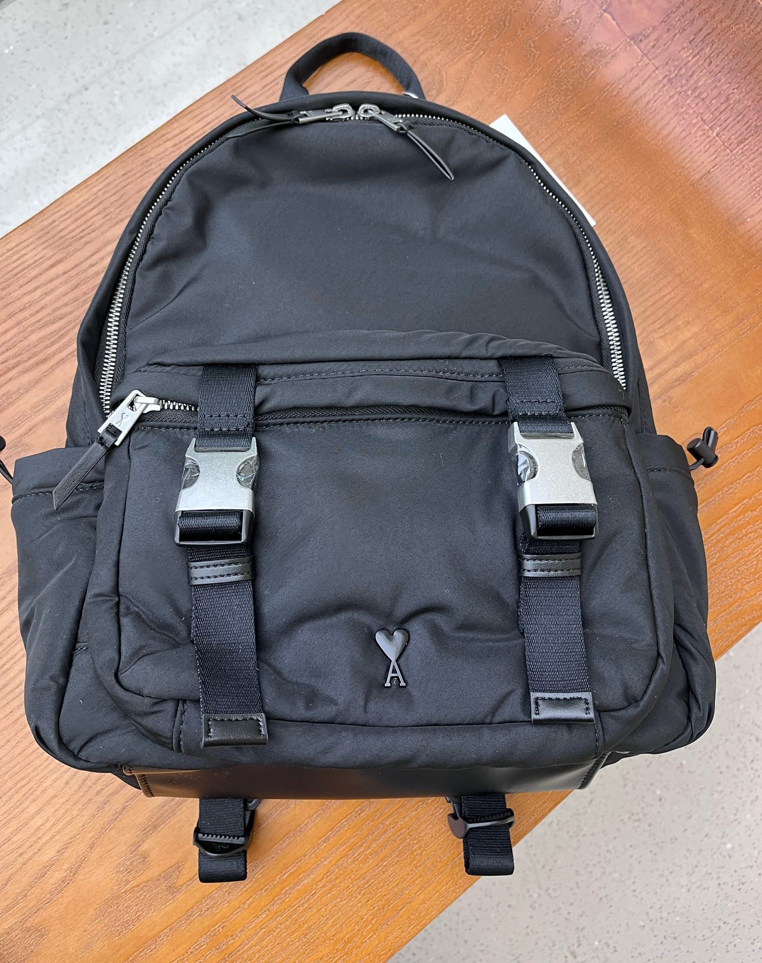 AMI Paris アミパリス ロゴ バッグ カバン リュック バックパック