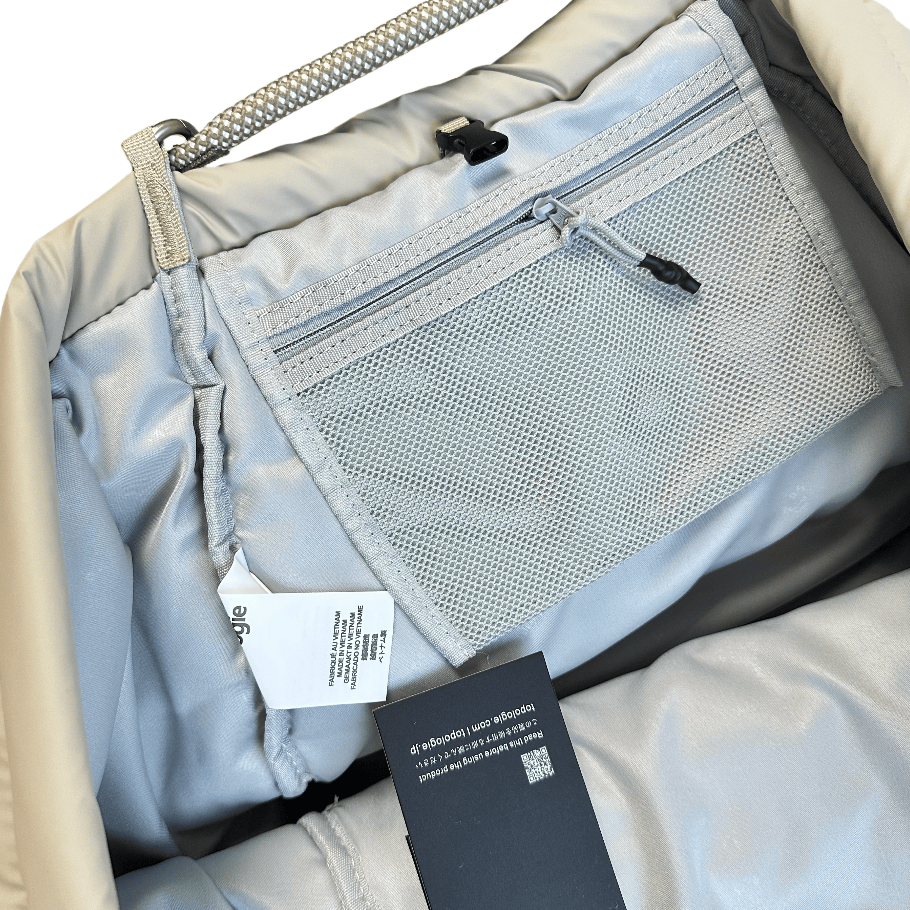 Topologie トポロジー トートバッグ Marche Tote Large マルシェトート ラージ ストラップ付き