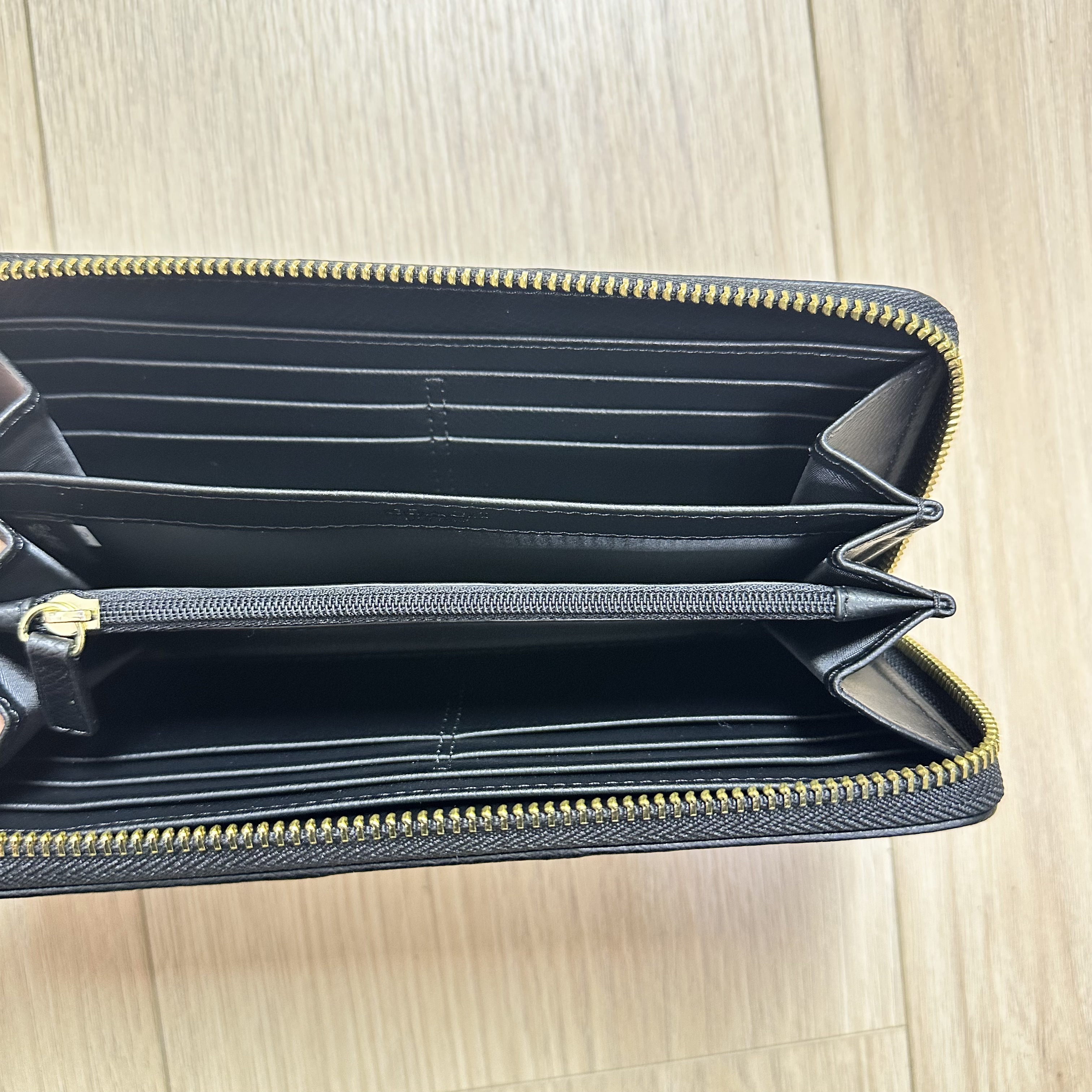 COACH [コーチ] 財布(長財布) ペチュニア ラグジュアリー ペブルド レザー