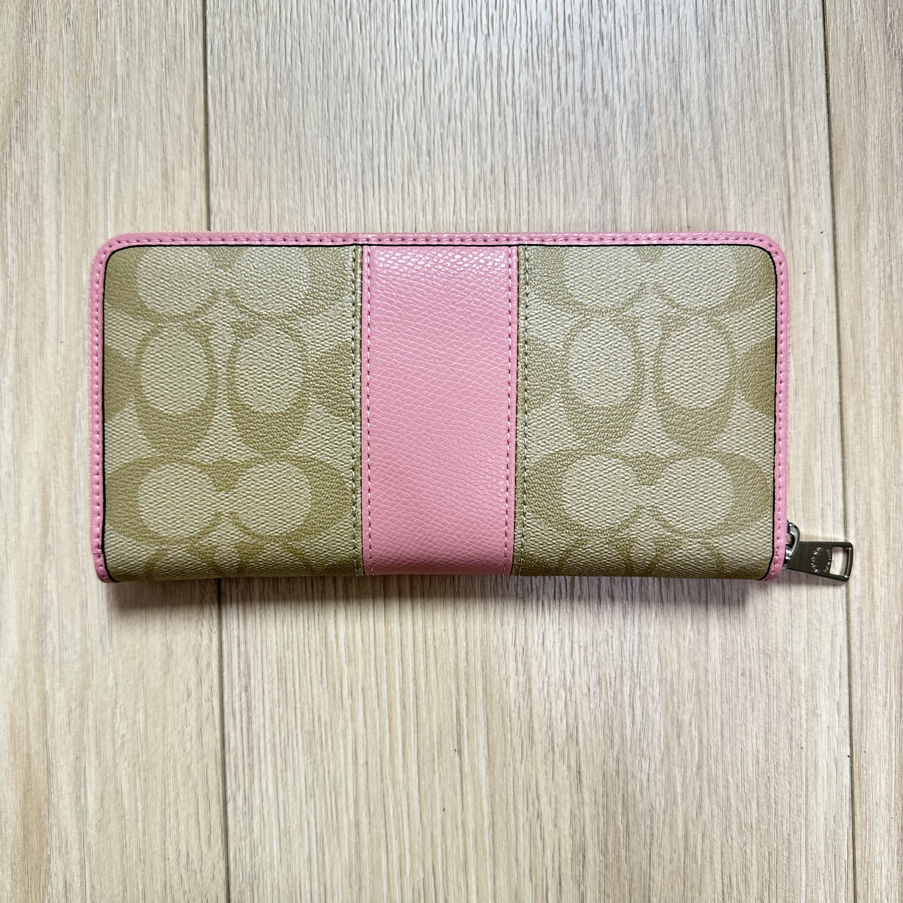 COACH [コーチ] 財布(長財布) ペチュニア ラグジュアリー ペブルド レザー