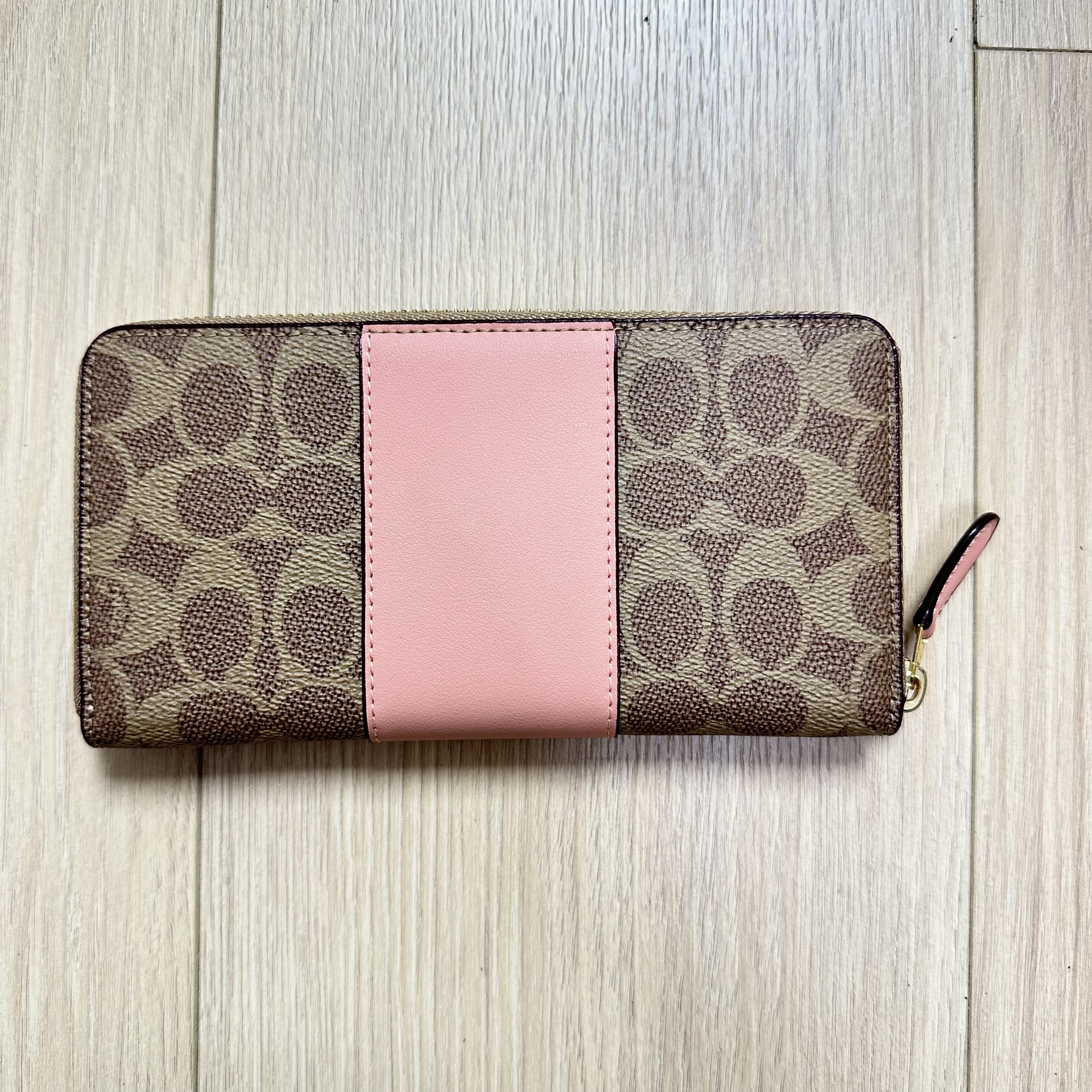 COACH [コーチ] 財布(長財布) ペチュニア ラグジュアリー ペブルド レザー