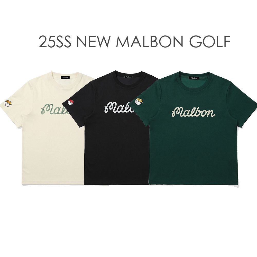 말본 Malbon golf 골프  웨어 티셔츠