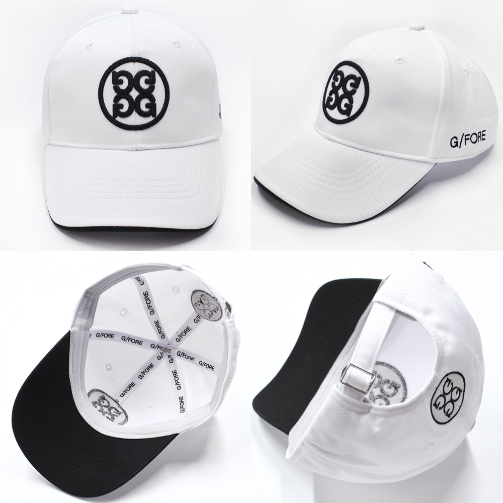 ジーフォア G/FORE キャップ 帽子 ボールキャップ 刺繍 コットン ツイル トラッカー ハット ジーフォー サークル オニキス ゴルフ G4 ゴルフキャップ ロゴキャップ
