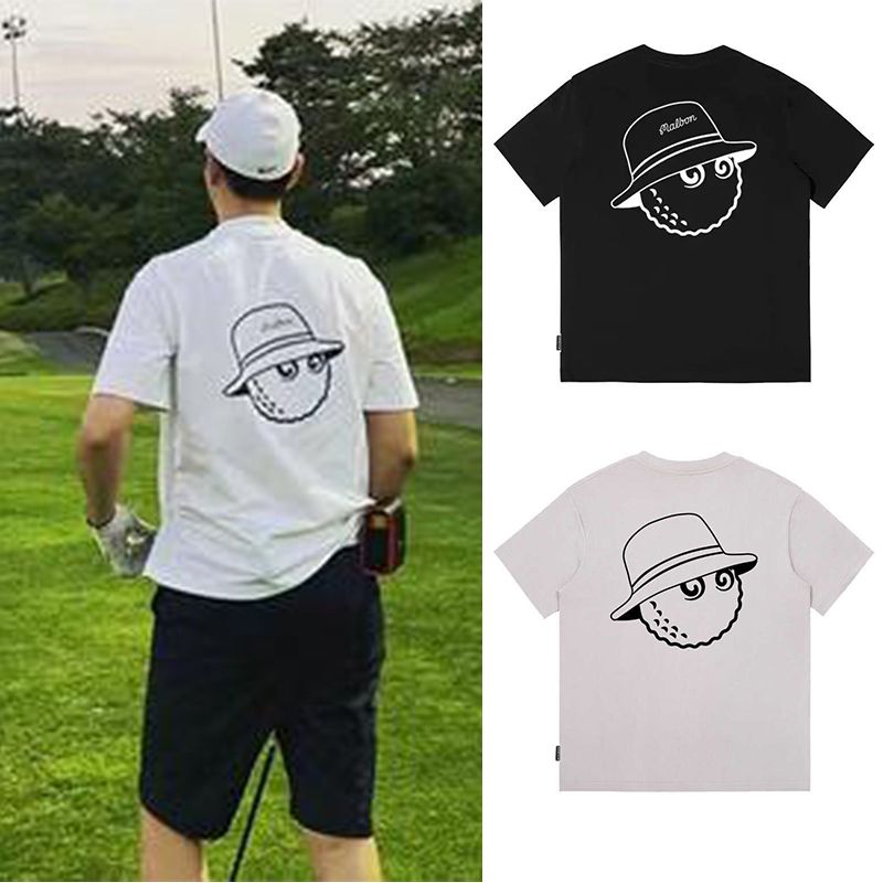 말본 Malbon golf 골프  웨어 티셔츠 