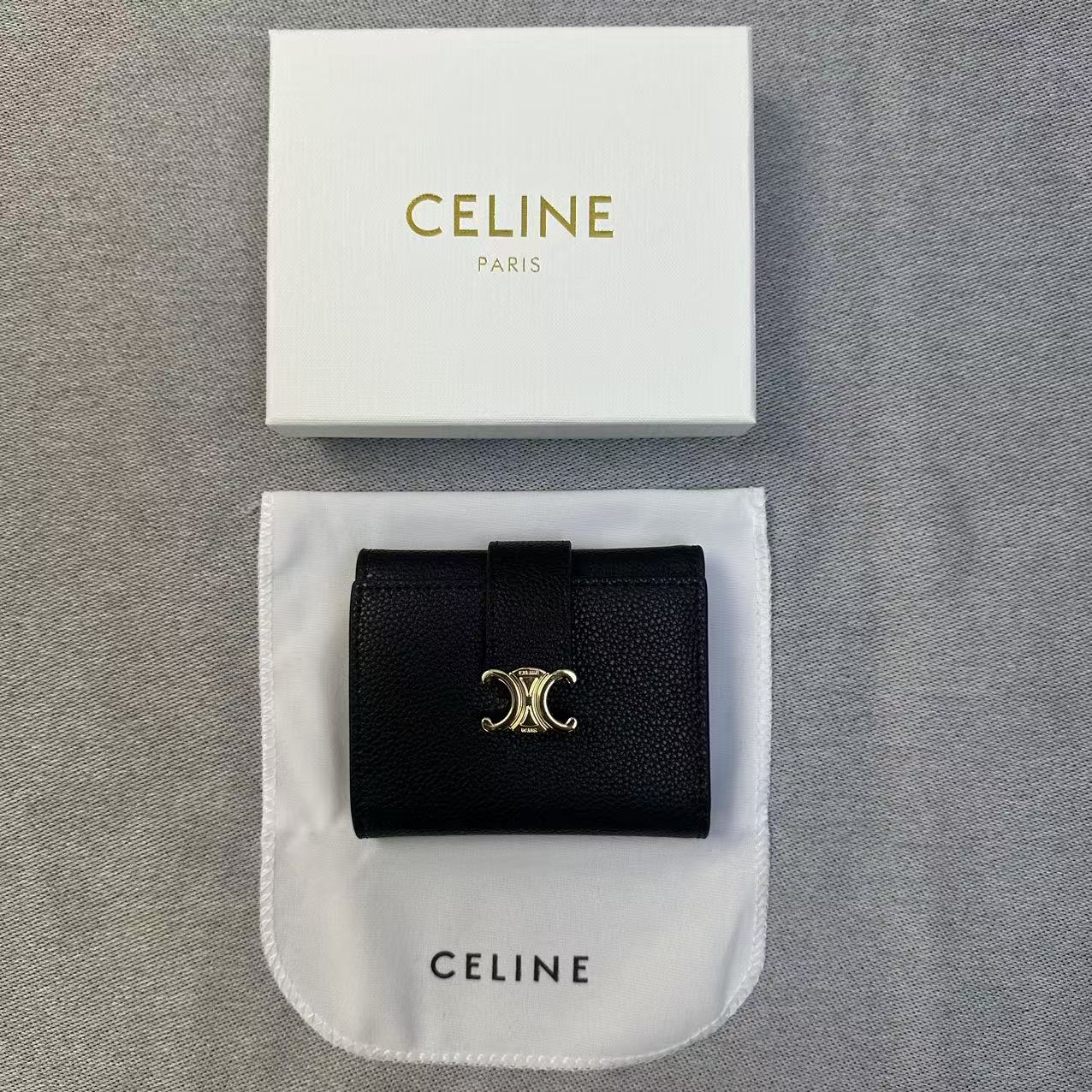 CELINE セリーヌ レディース財布 三つ折り財布 小物入れ 軽量