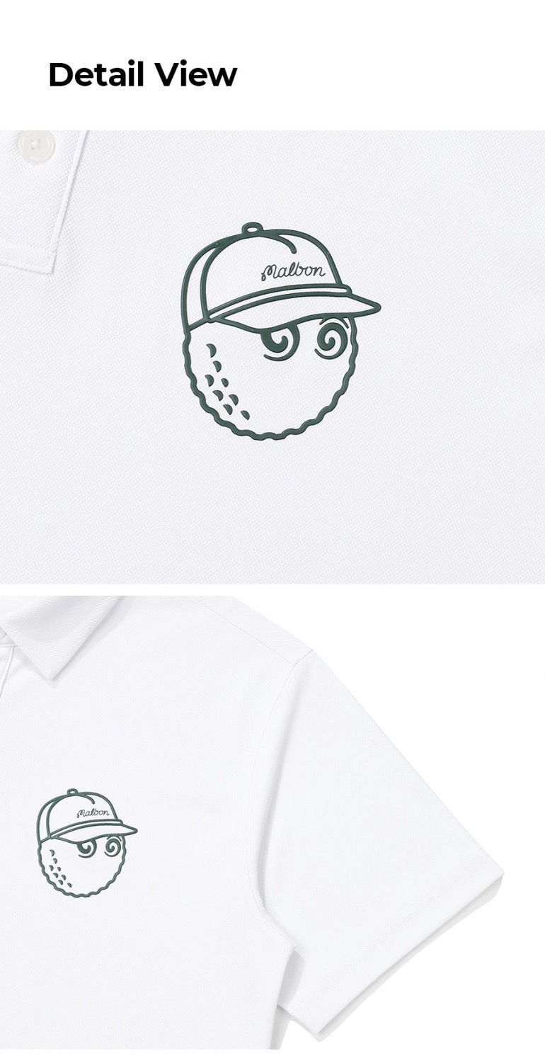 말본 Malbon golf  골프 웨어 티셔츠