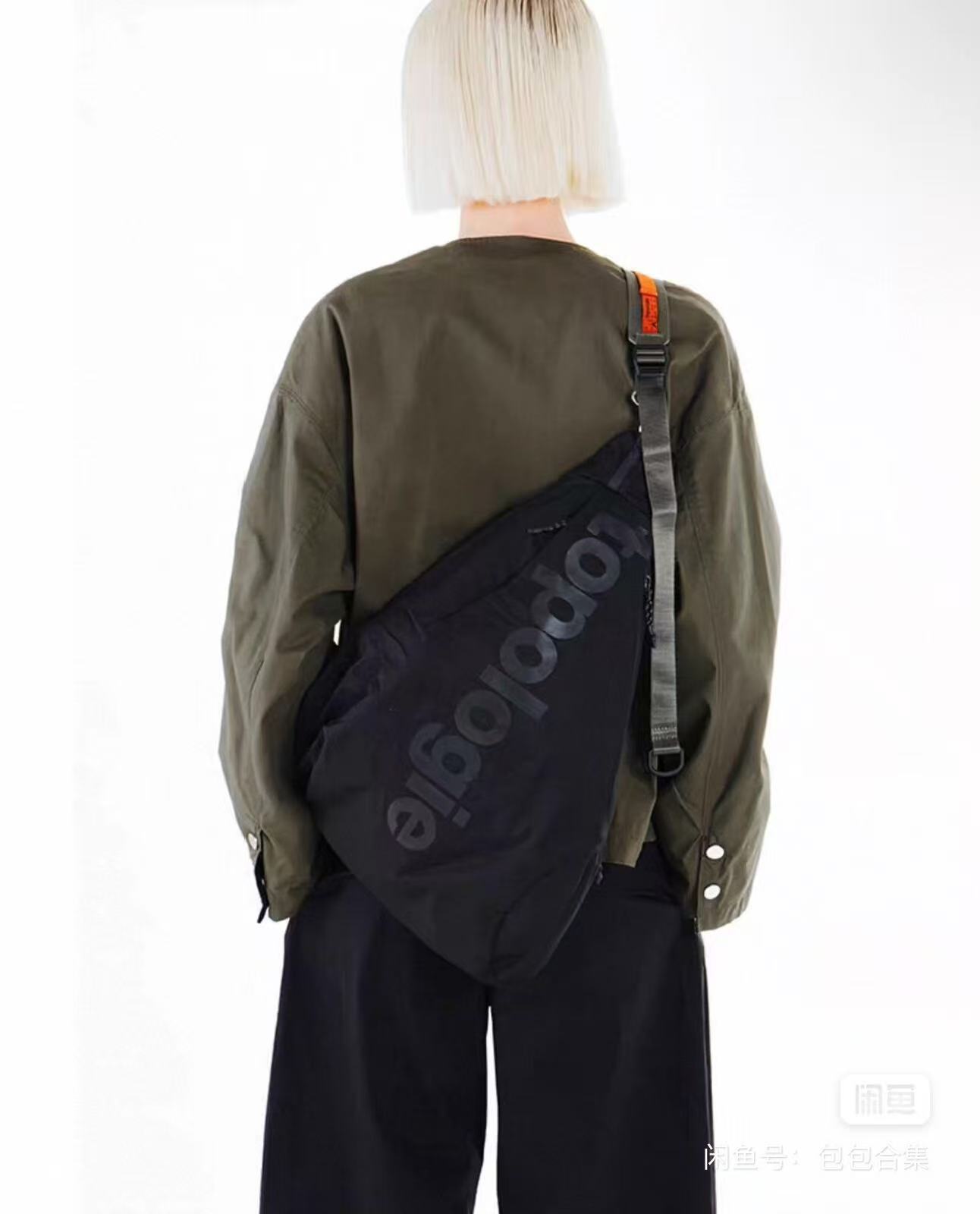 Topologie トポロジー Sling messenger トライアングル メッセンジャーバッグ 斜め掛けバッグ ラージ/スモール