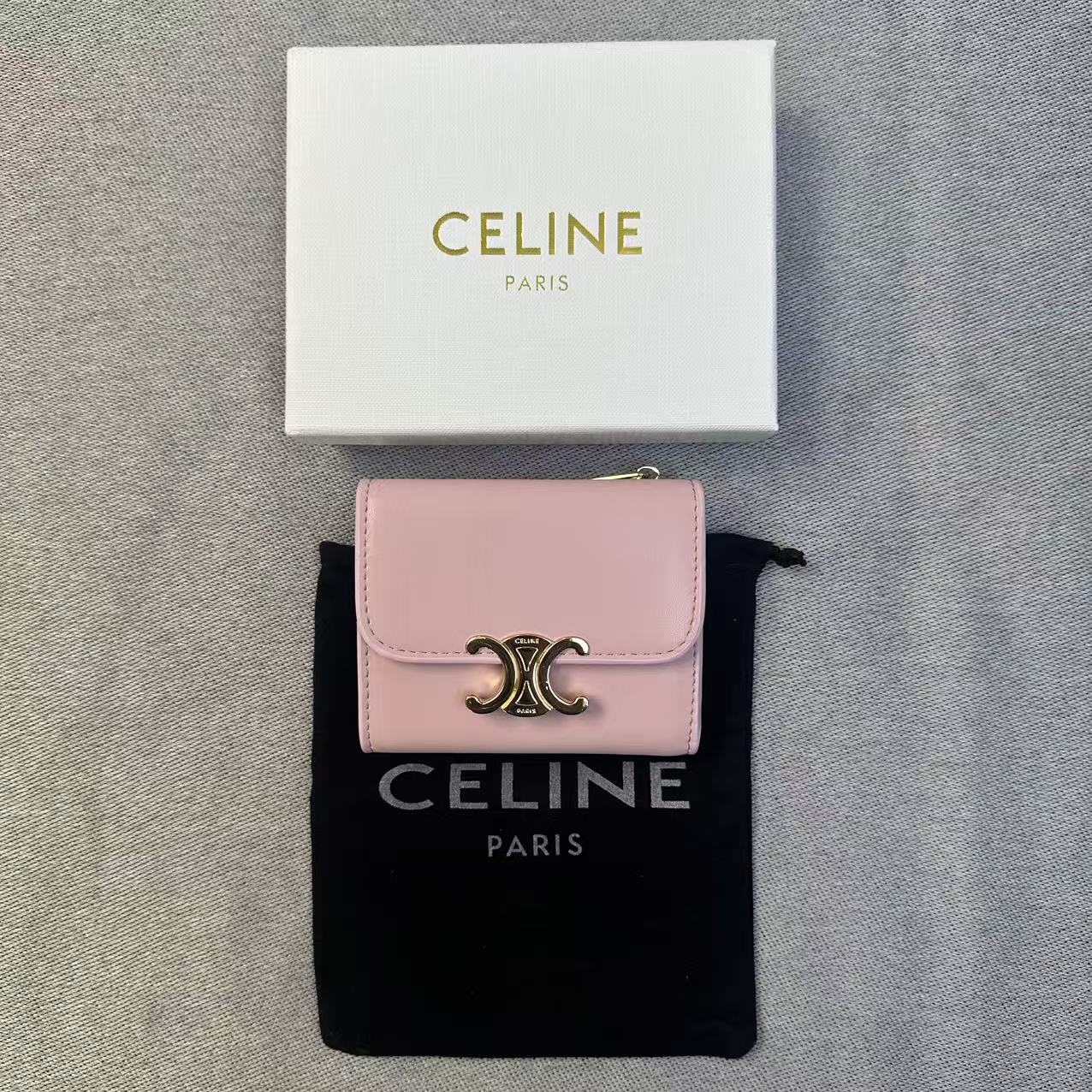 CELINE セリーヌ レディース財布 二つ折り財布 小物入れ 軽量
