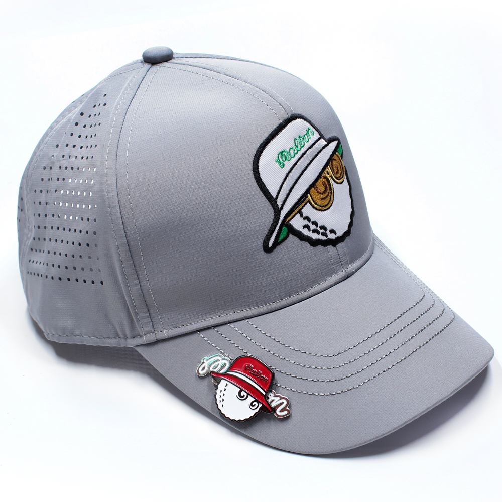 マルボンキャップ メンズ ゴルフ 帽子 UVカット 紫外線対策 日焼け防止 深め つば広 ベースボールキャップ ロゴキャップ スポーツ