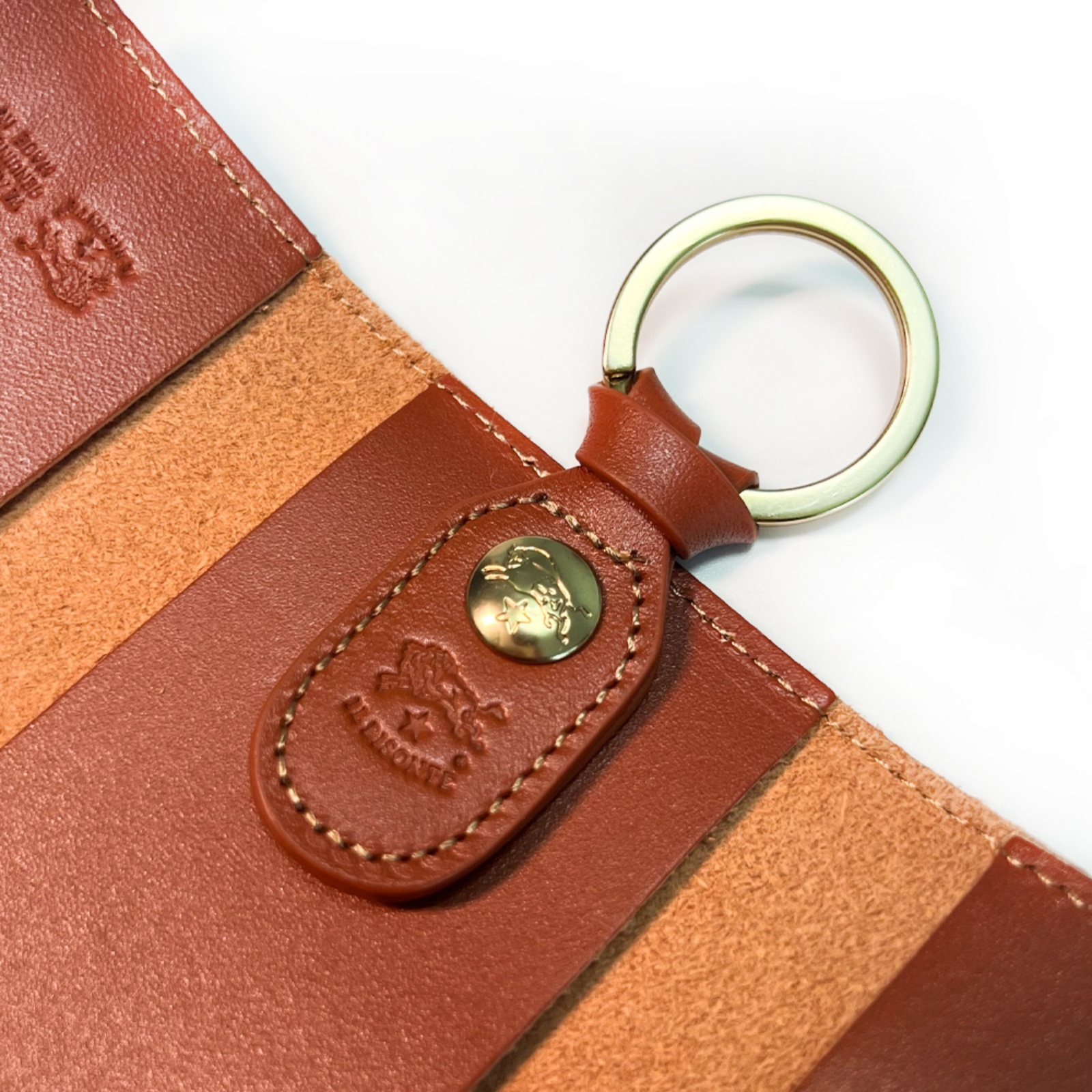 イルビゾンテ iL Bisonteキーケース SKH045 PG0001レザーキーケース スマートキー 6連 キーリング付き カードケース付き キーホルダー メンズ レディース ユニセックス 本革 プレゼント 