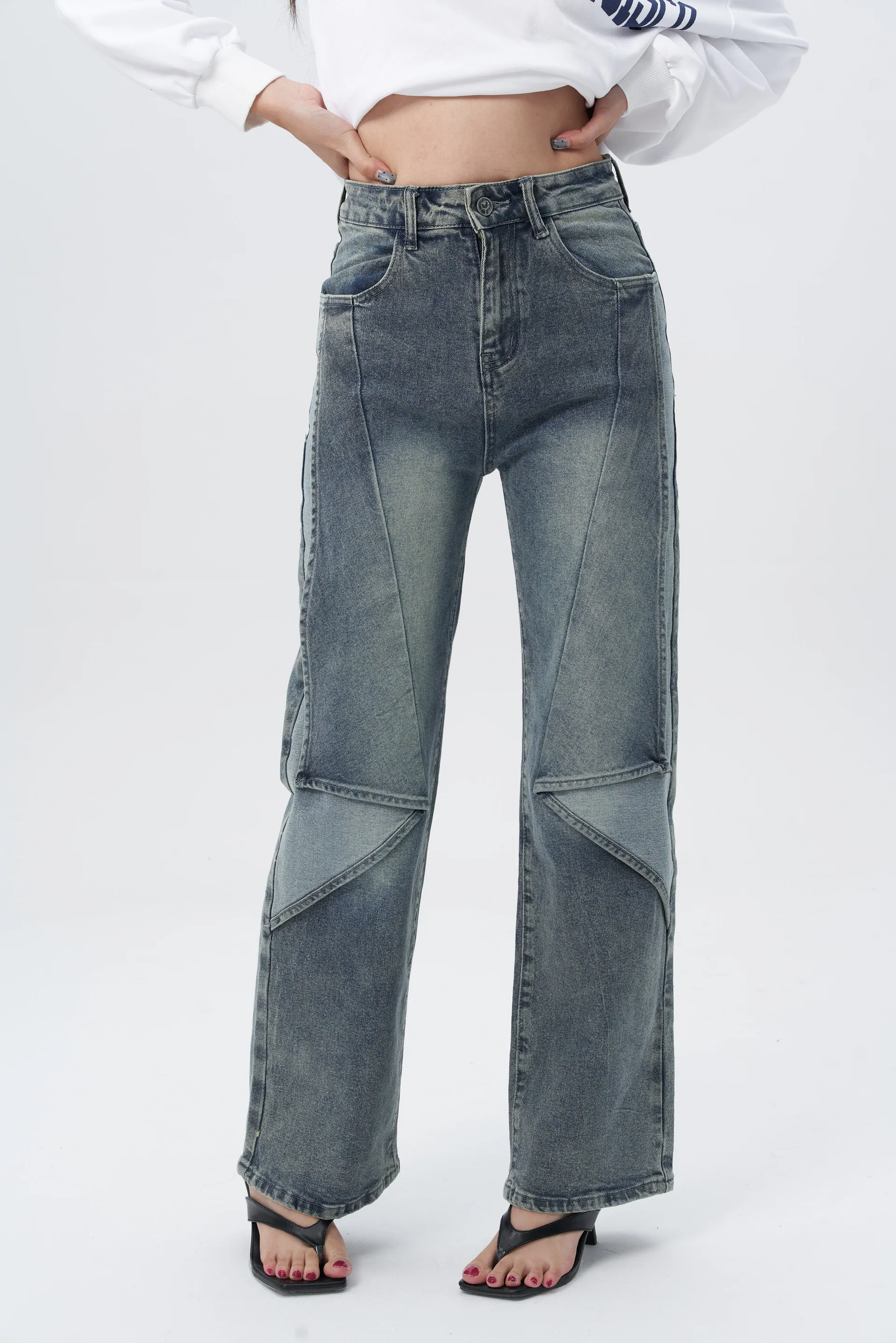 Tailored Straight Fit Jeans