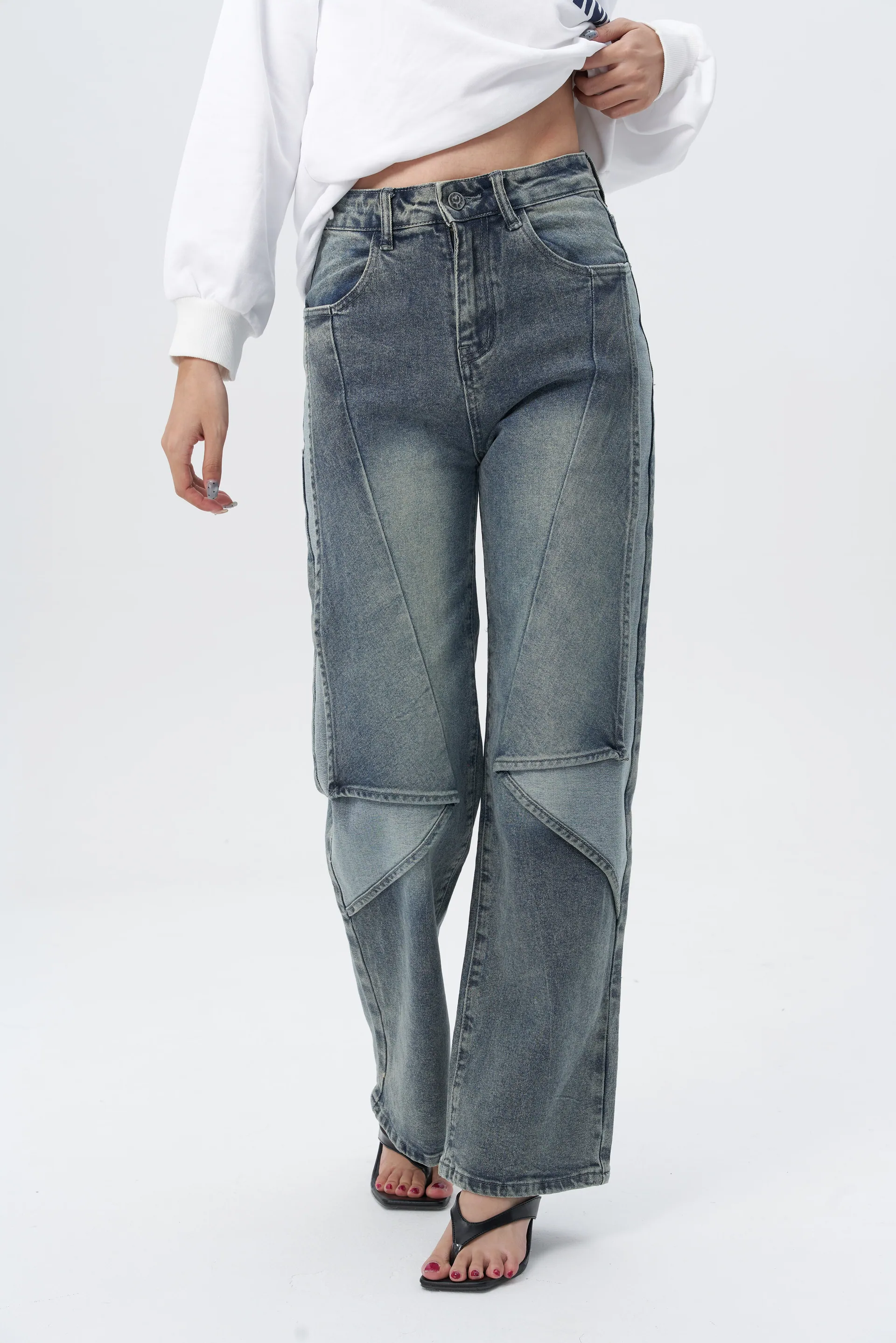 Tailored Straight Fit Jeans