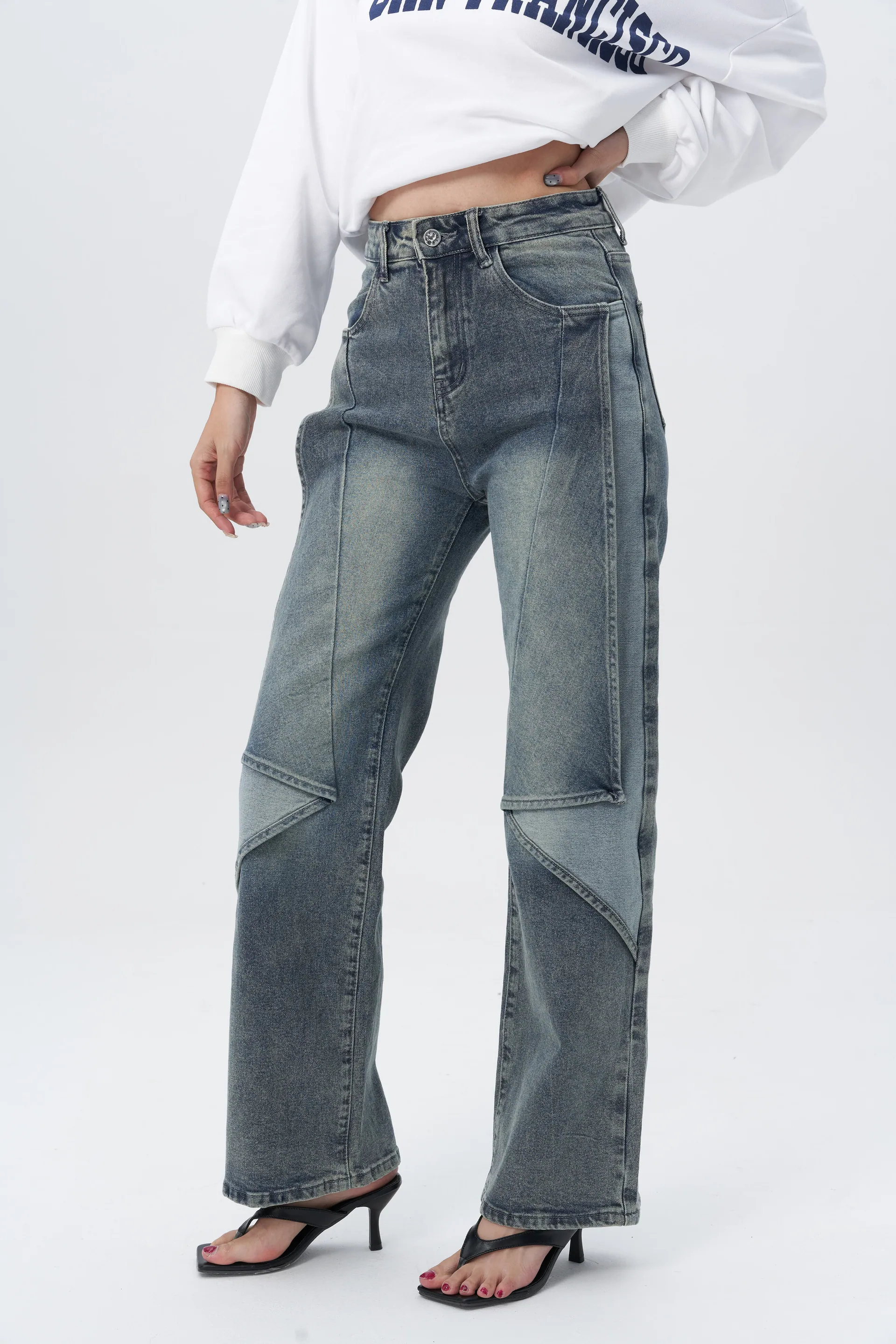 Tailored Straight Fit Jeans