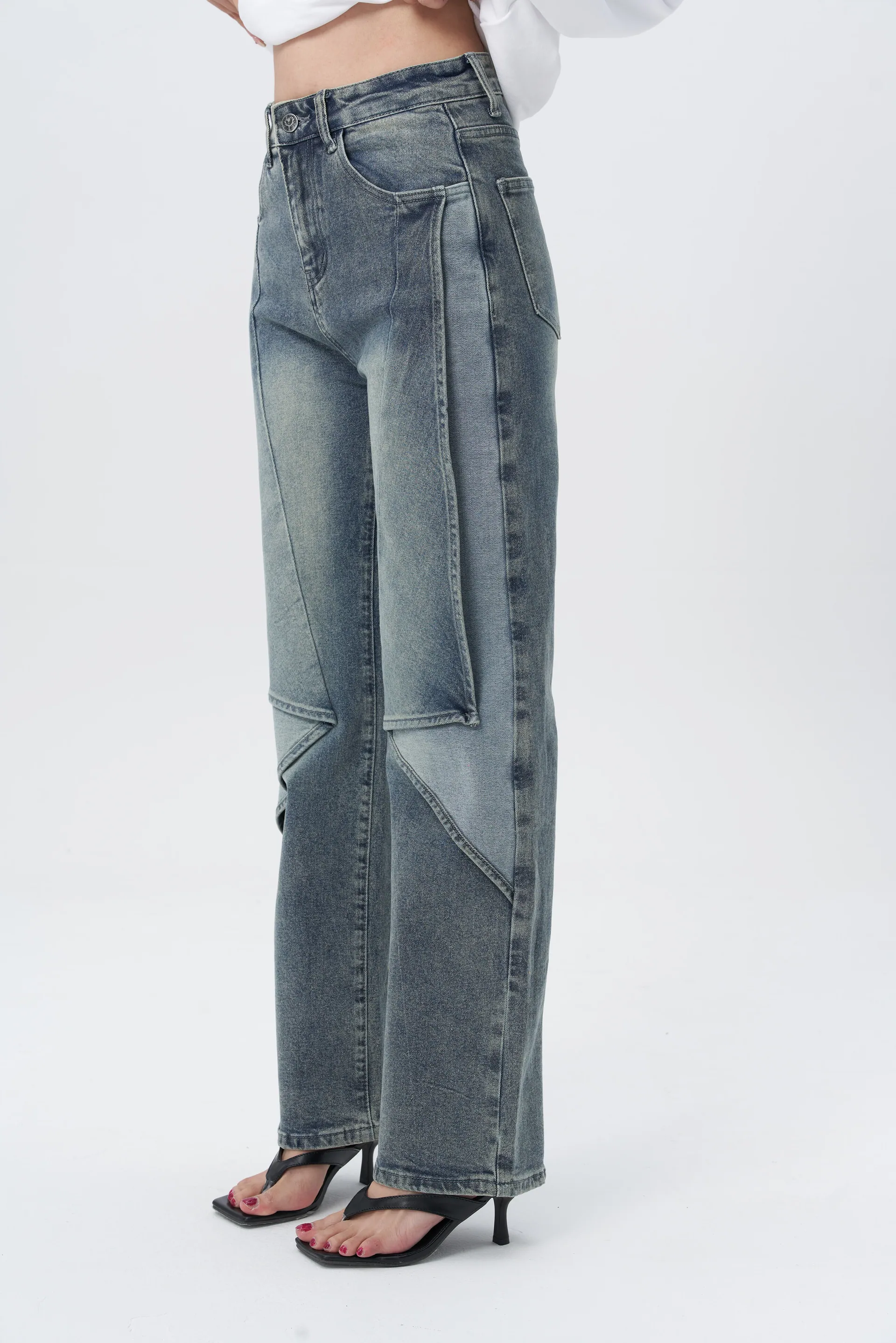 Tailored Straight Fit Jeans
