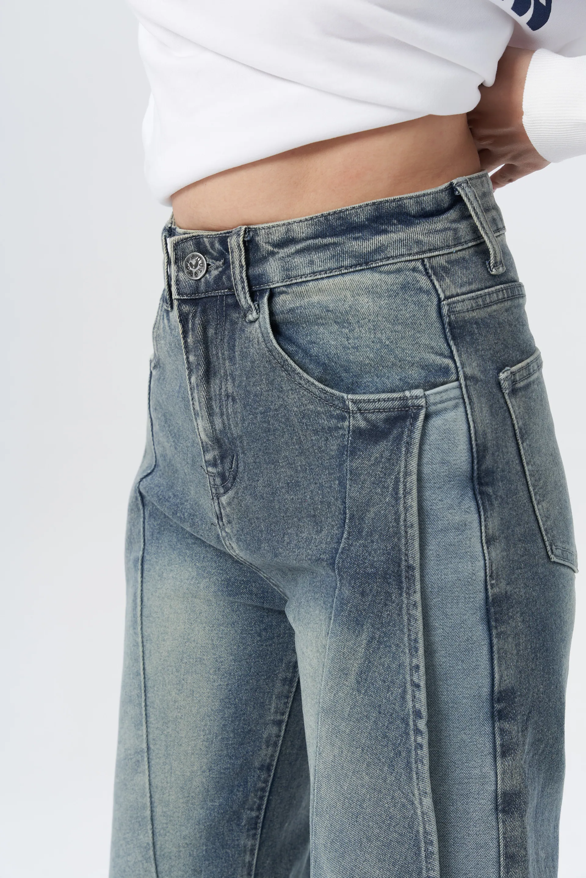Tailored Straight Fit Jeans