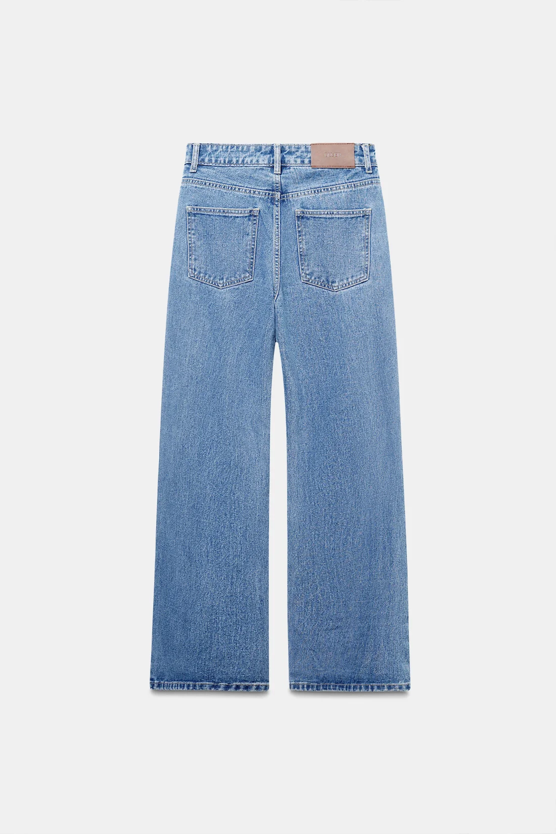 Y2K High-Rise Straight Jeans