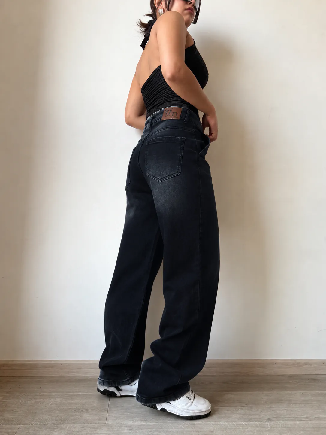 Dark Wash Baggy Jeans