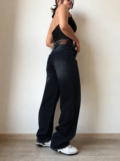 Dark Wash Baggy Jeans