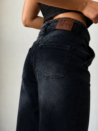 Dark Wash Baggy Jeans