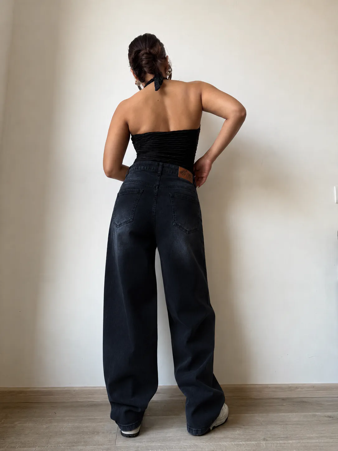 Dark Wash Baggy Jeans