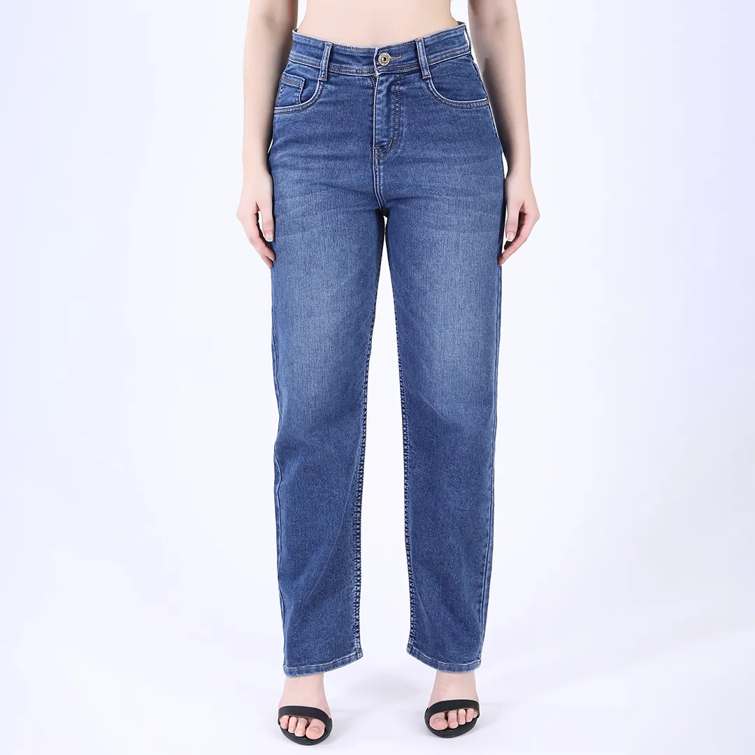Classic Blue Straight Fit Jeans
