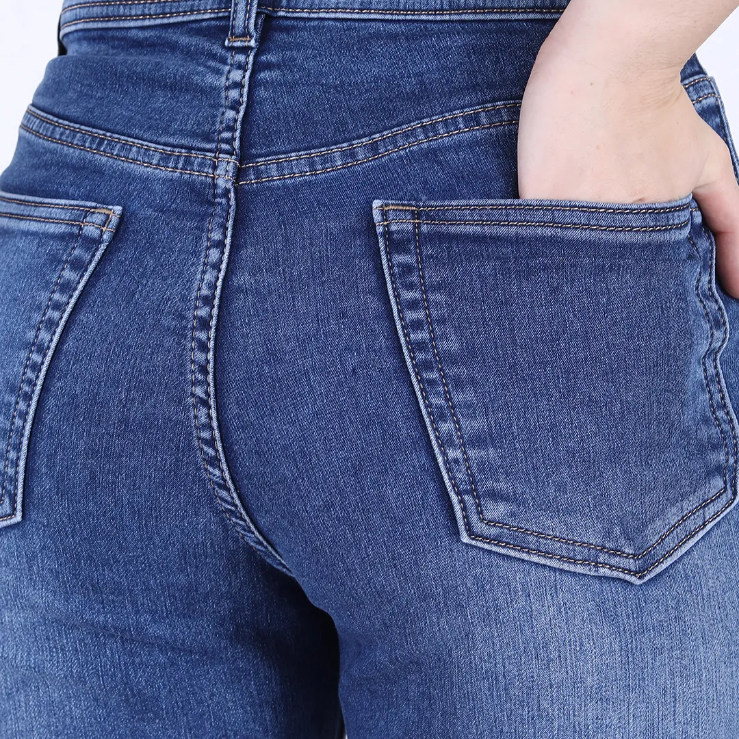 Classic Blue Straight Fit Jeans