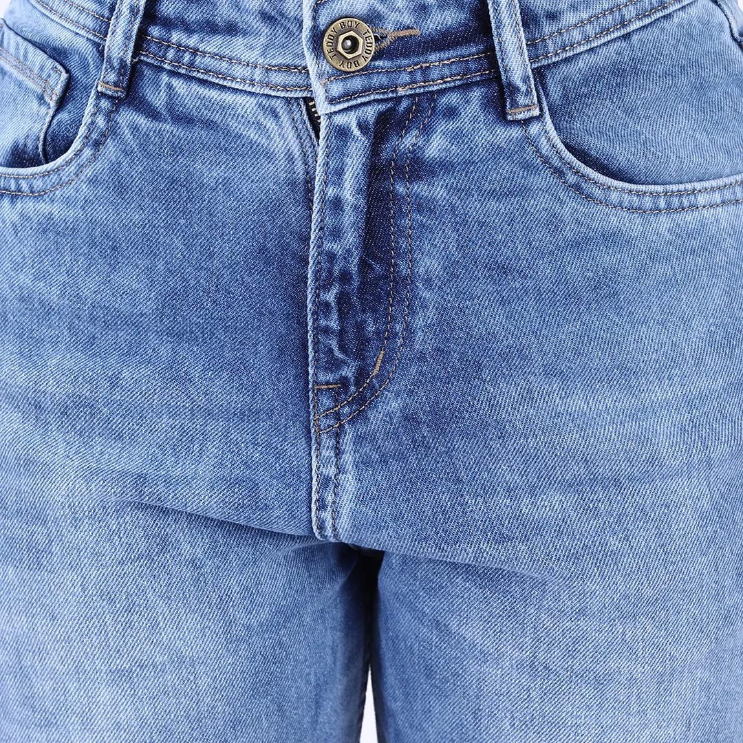 Coastal Blue Straight Leg Jeans