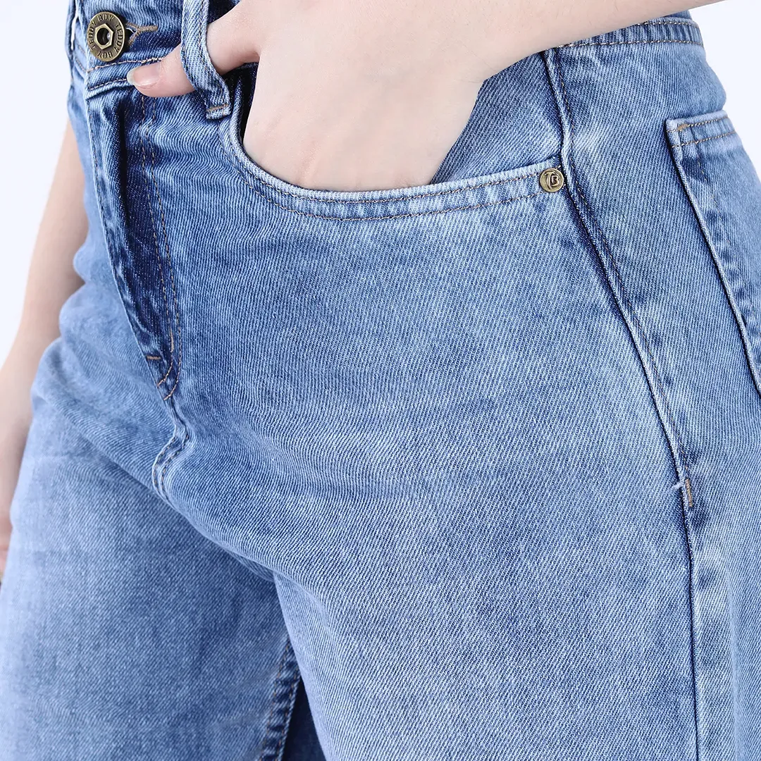 Coastal Blue Straight Leg Jeans