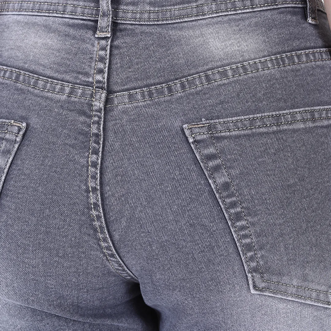 Women's Lavender High-Rise Baggy Jeans