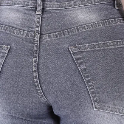 Women's Lavender High-Rise Baggy Jeans