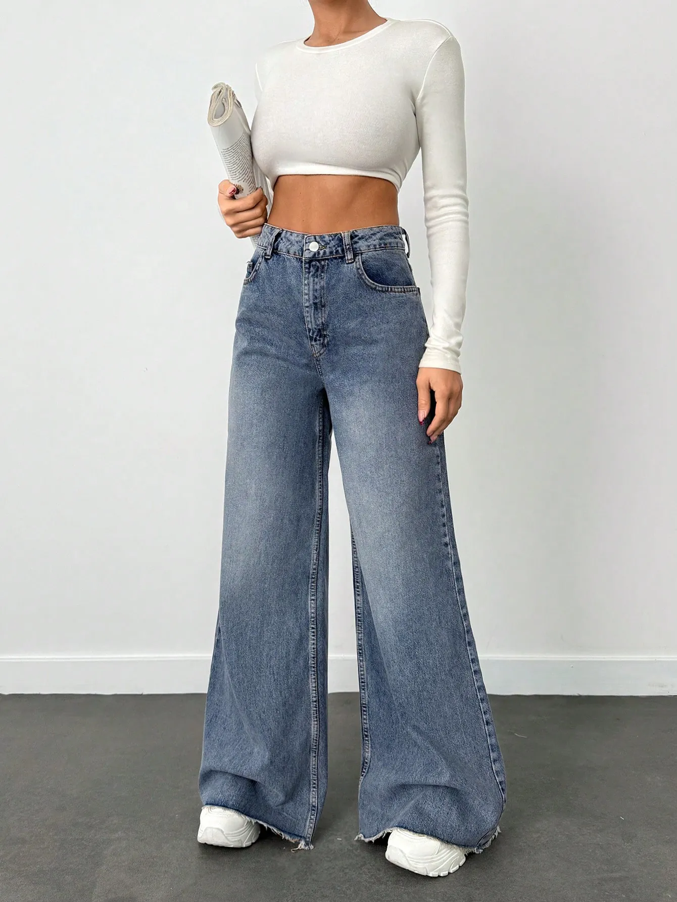 So Extra Comfort Wide-Leg Jeans