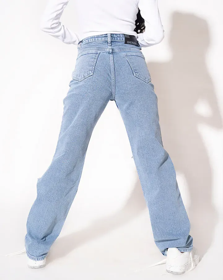 Vintage Distressed Mom Jeans