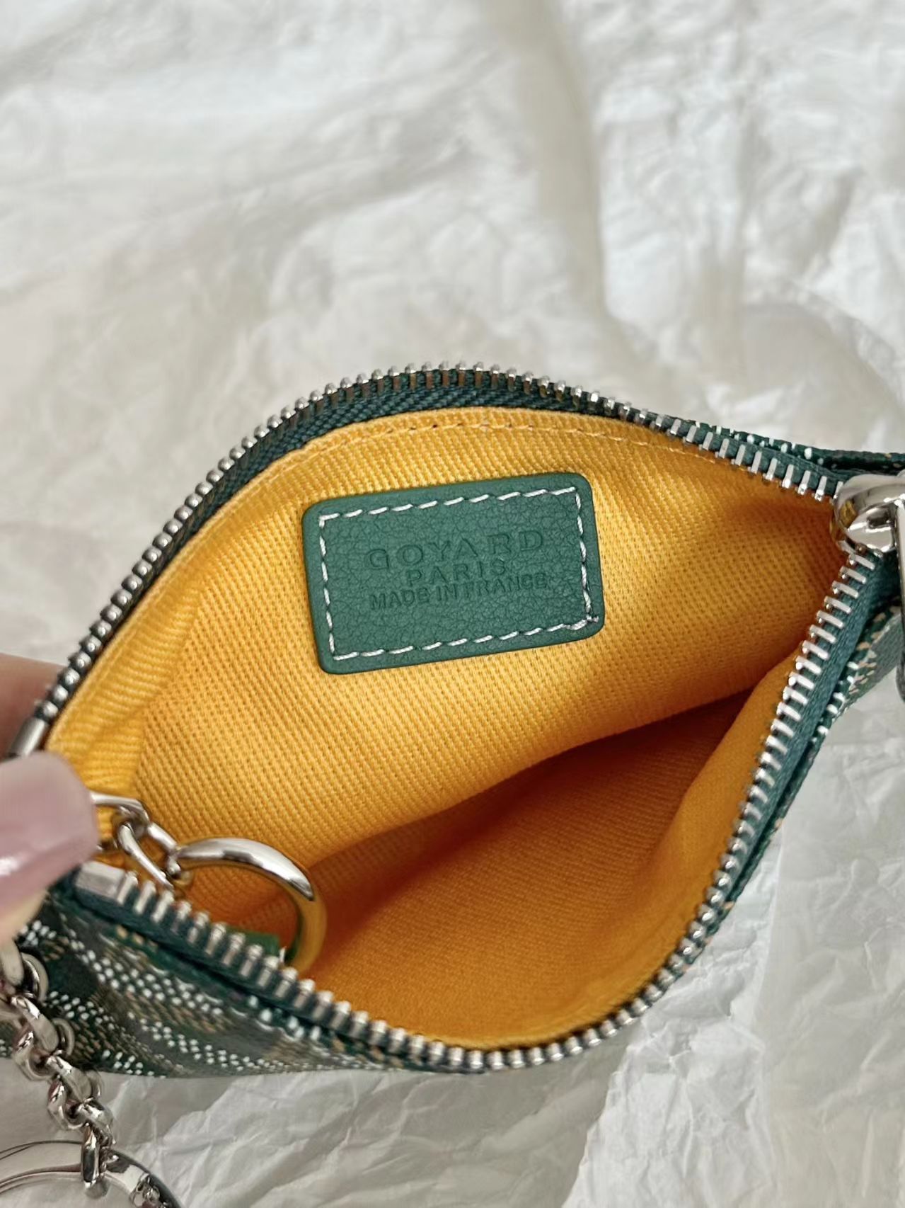GOYARD Sena Nano Key Pouch Coin Case （SENAPCNANTY-01CL03P）