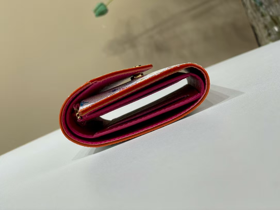 Louis Vuitton x Takashi Murakami Victorine Wallet Monogram "Multicolor"（M14163）