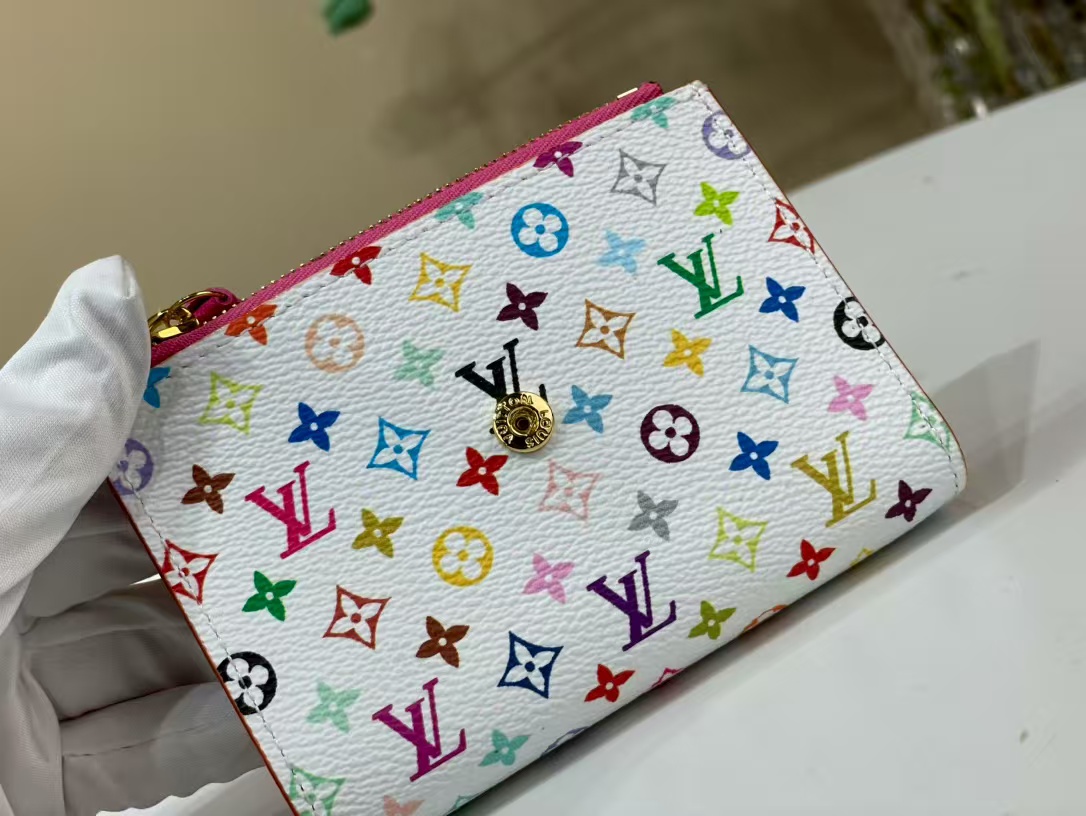 Louis Vuitton x Takashi Murakami Victorine Wallet Monogram "Multicolor"（M14163）