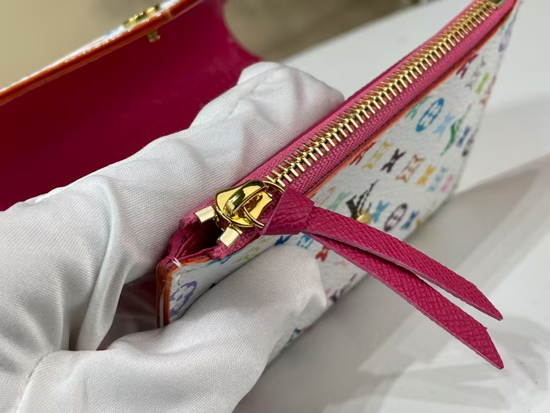 Louis Vuitton x Takashi Murakami Victorine Wallet Monogram "Multicolor"（M14163）