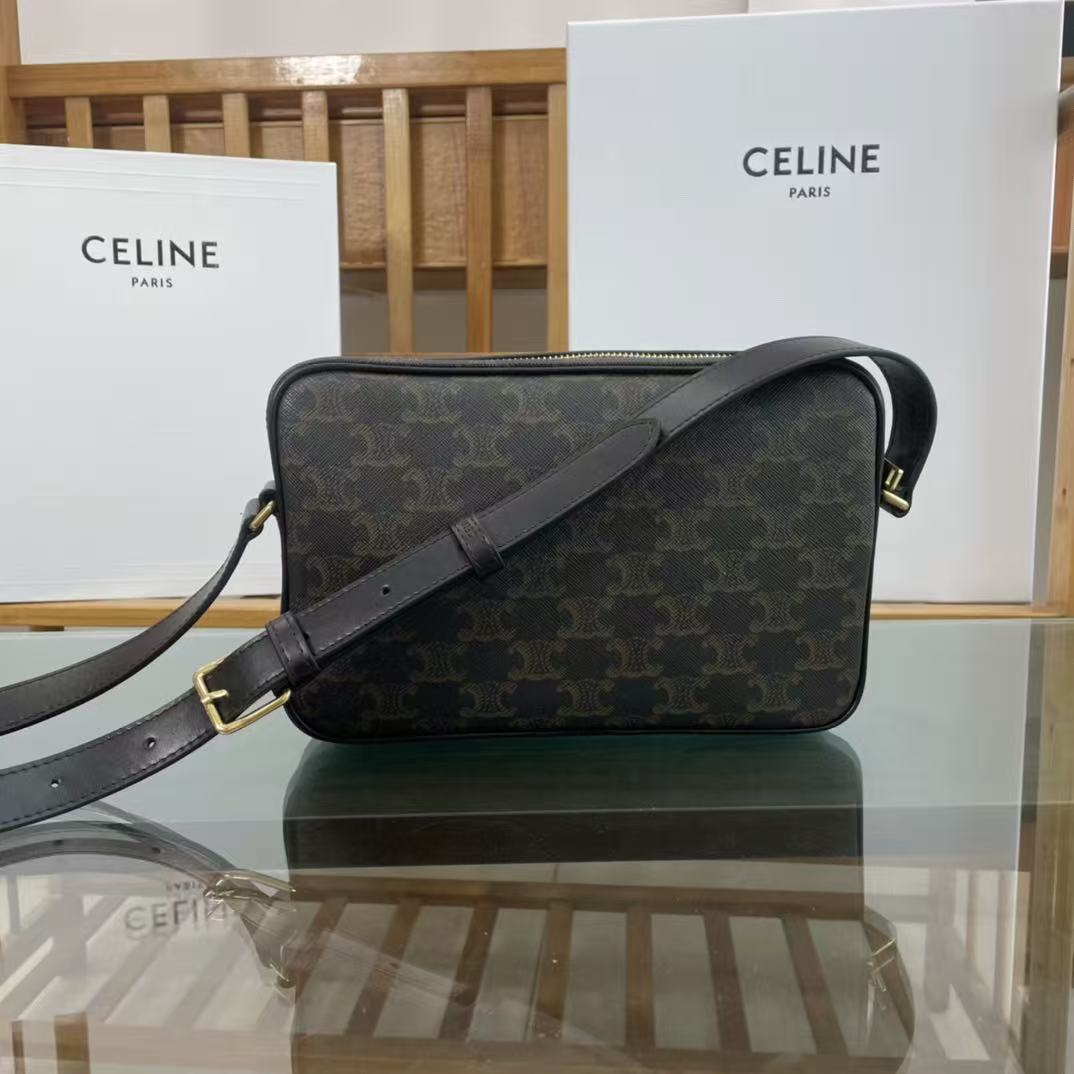 CELINE Horizontal Messenger Shoulder Bag（194502CIM-38OG）