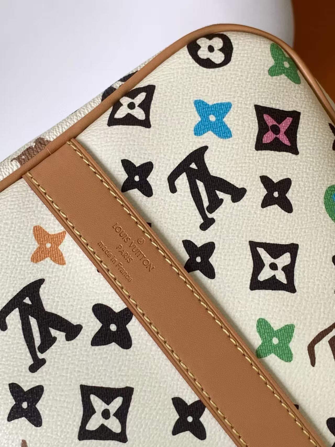 Louis Vuitton Keepall Bandouliere 45 Monogram Craggy Boston Bag (M25233)