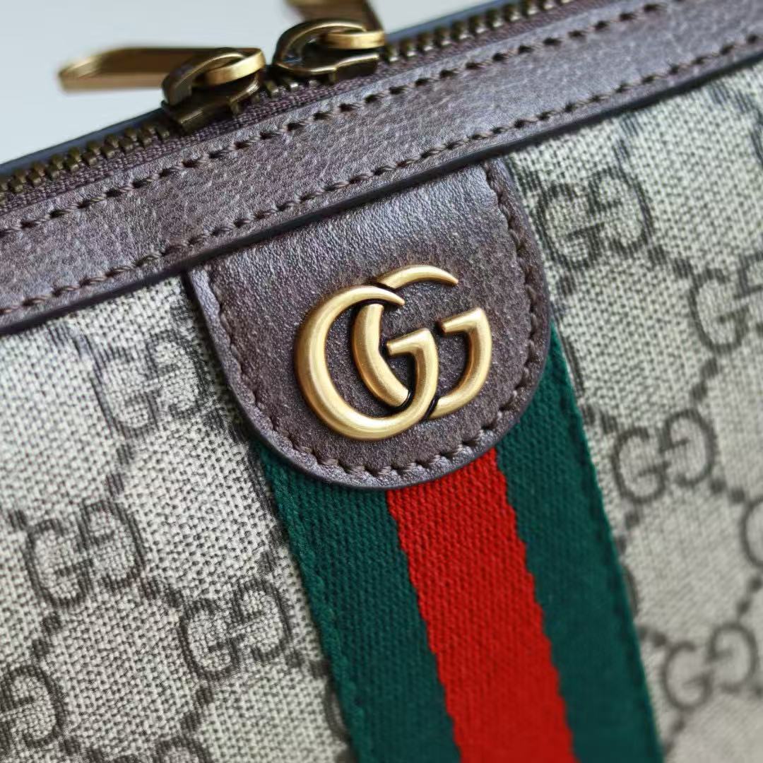 GUCCI Ophidia GG Shoulder Bag GG Supreme "Beige/Ebony" (699439-9C2ST-8920)